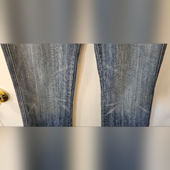 Seven 7 For All Mankind Women's A Pocket Flare Leg Jeans Blue Size 31 - Picture 4 of 10